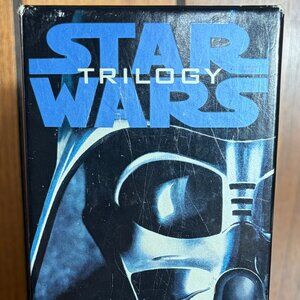 1995 Vintage Star Wars Original Trilogy VHS Movie Box Set CBS Fox Video Tapes